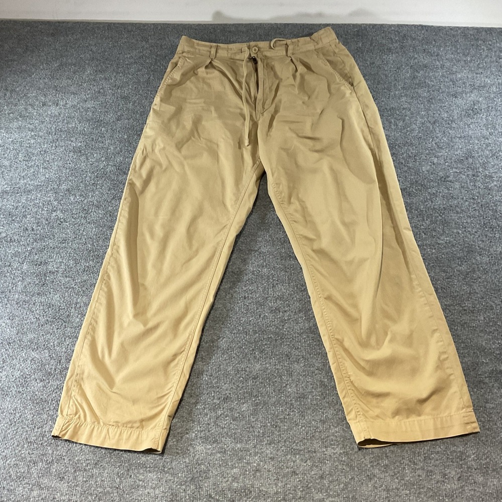 Polo Ralph Lauren Prepster Easy Pant Mens Medium Tan Khaki Drawstring Chinos
